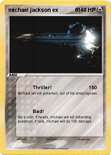 Pokemon michael jackson ex           6  