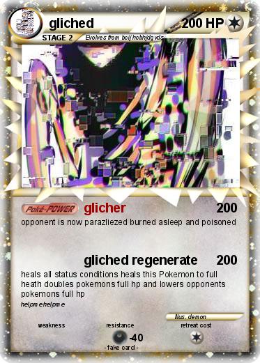 Pokemon gliched