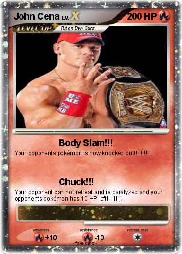 Pokemon John Cena