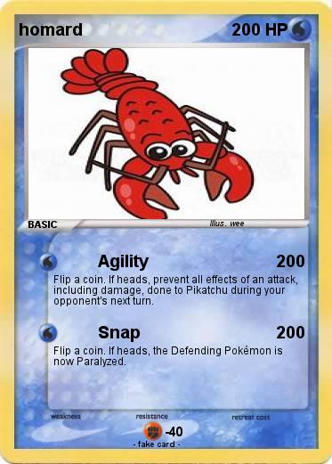 Pokemon homard