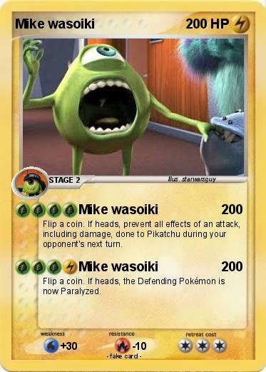 Pokemon Mike wasoiki