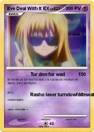 Pokemon Eve Deal With It EX