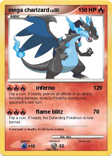Pokemon mega charizard
