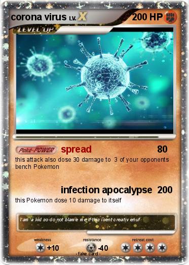 Pokemon corona virus