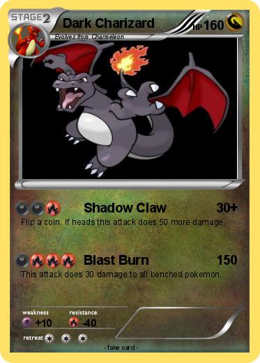 Pokemon Dark Charizard