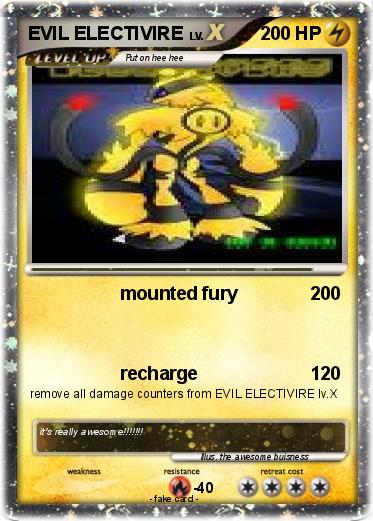 Pokemon EVIL ELECTIVIRE
