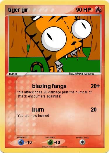 Pokemon tiger gir