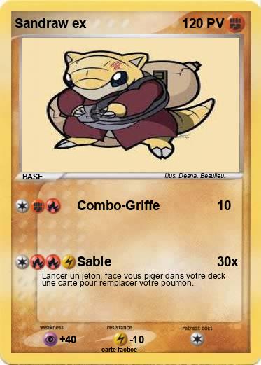 Pokemon Sandraw ex