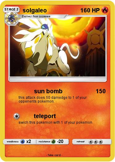 Pokemon solgaleo