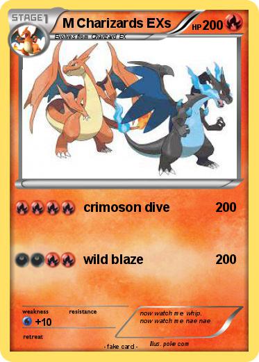 Pokemon M Charizards EXs