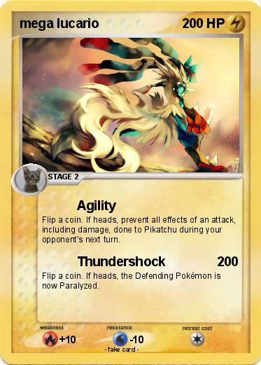 Pokemon mega lucario