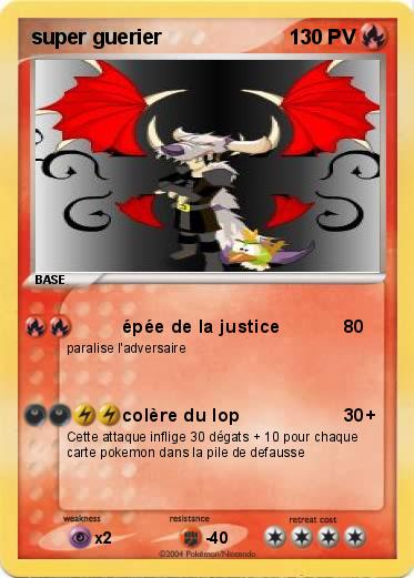 Pokemon super guerier