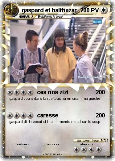 Pokemon gaspard et balthazar