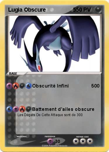 Pokemon Lugia Obscure                  5