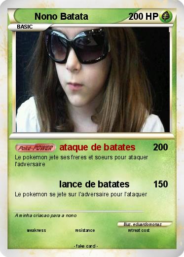 Pokemon Nono Batata