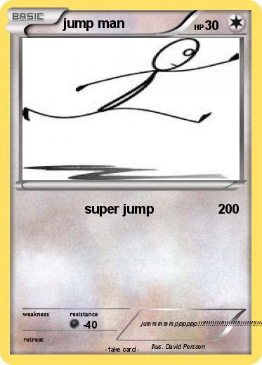 Pokemon jump man