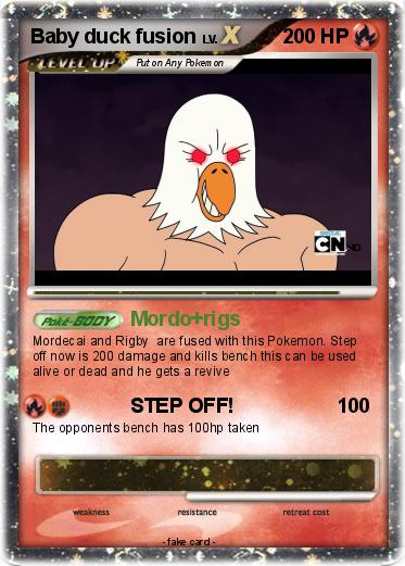 Pokemon Baby duck fusion