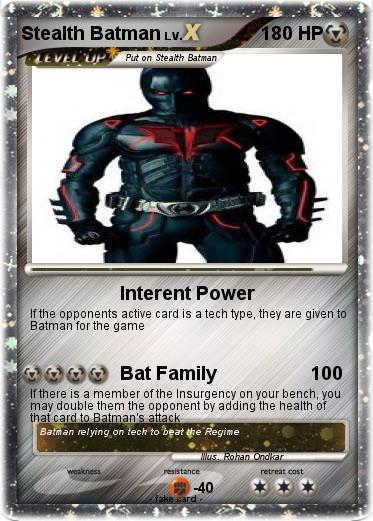 Pokemon Stealth Batman
