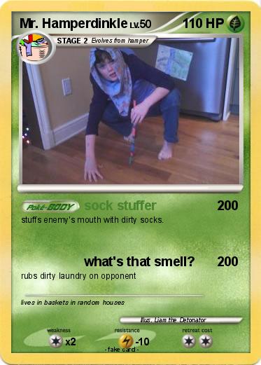 Pokemon Mr. Hamperdinkle