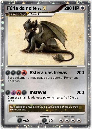 Pokemon Fúria da noite