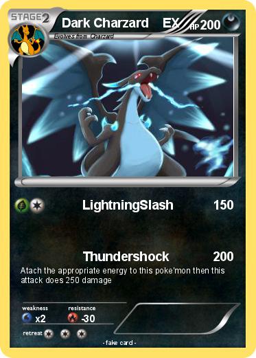 Pokemon Dark Charzard    EX