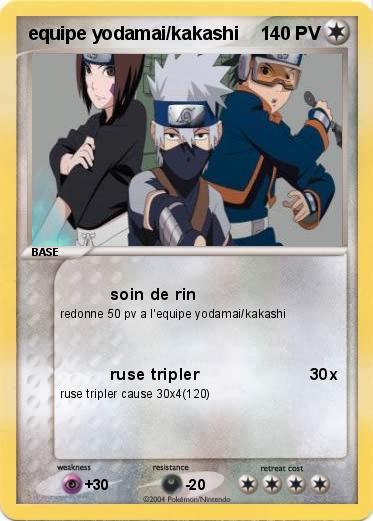 Pokemon equipe yodamai/kakashi