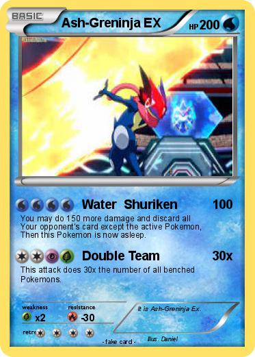 Pokemon Ash-Greninja EX