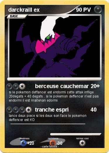 Pokemon darckraill ex