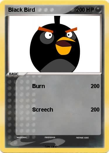 Pokemon Black Bird