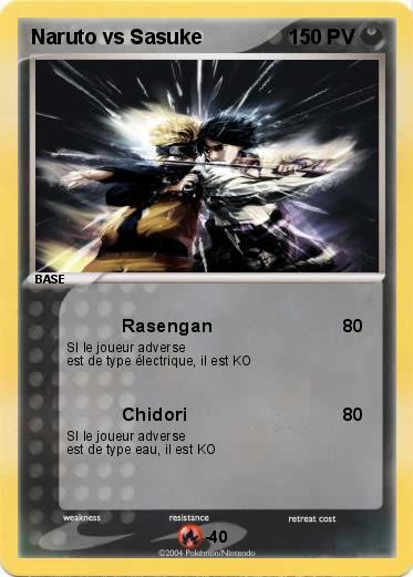 Pokemon Naruto vs Sasuke