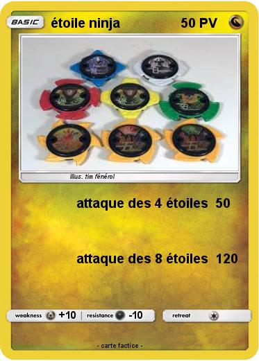 Pokemon étoile ninja