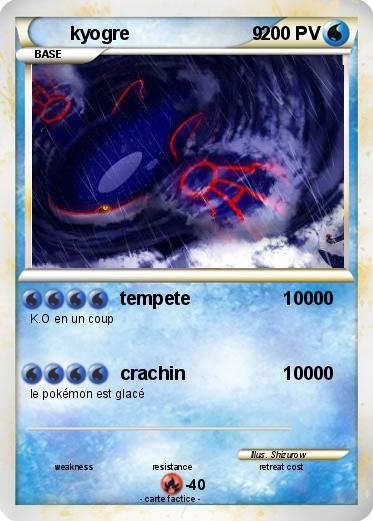 Pokemon kyogre                        9