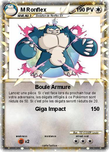 Pokemon M Ronflex
