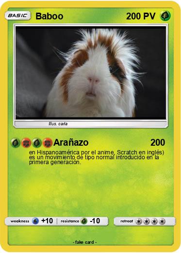 Pokemon Baboo