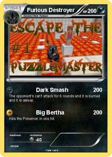 Pokemon Furious Destroyer