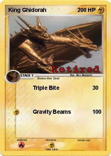 Pokemon King Ghidorah