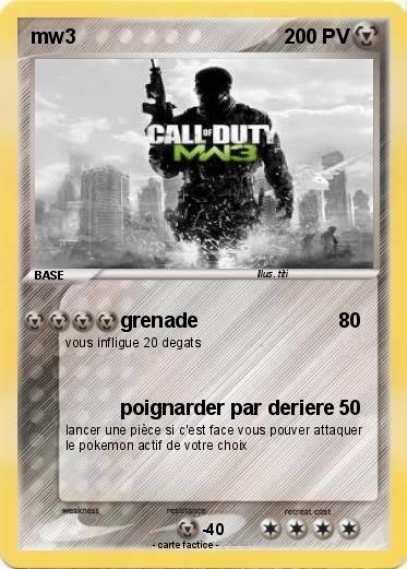 Pokemon mw3