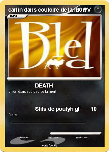 Pokemon carlin dans couloire de la mort