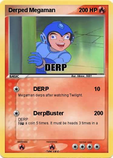 Pokemon Derped Megaman