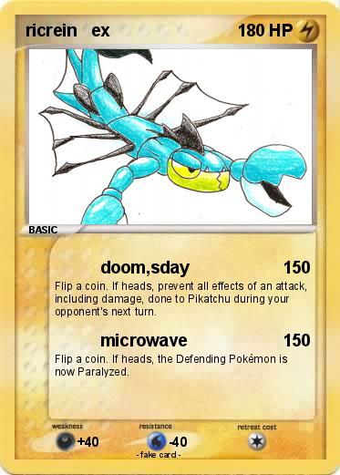 Pokemon ricrein   ex