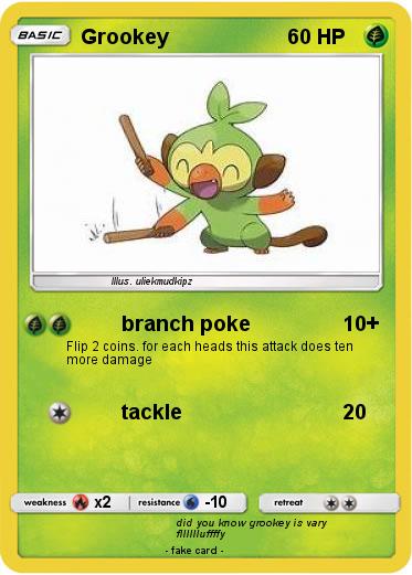 Pokemon Grookey