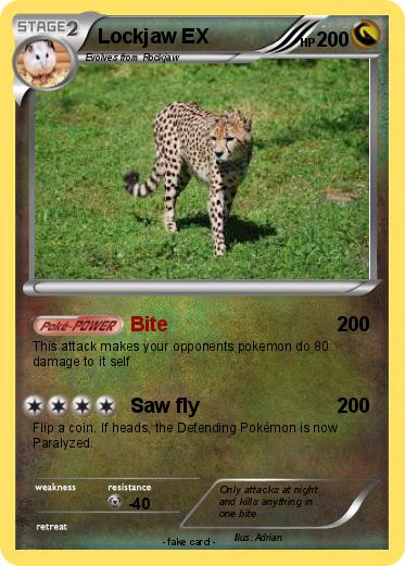 Pokemon Lockjaw EX