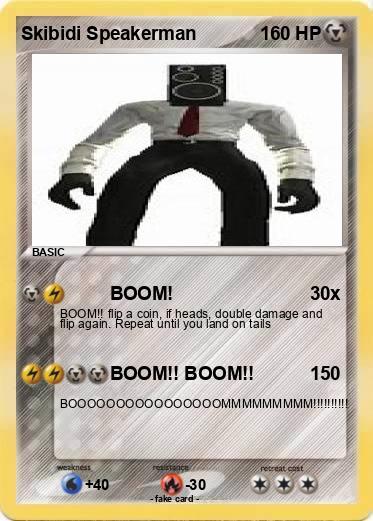 Pokemon Skibidi Speakerman