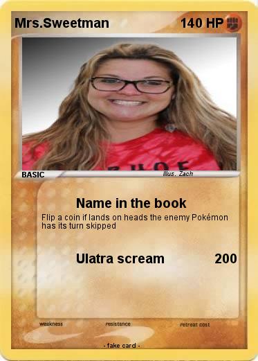 Pokemon Mrs.Sweetman
