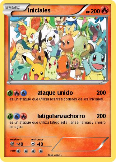 Pokemon iniciales