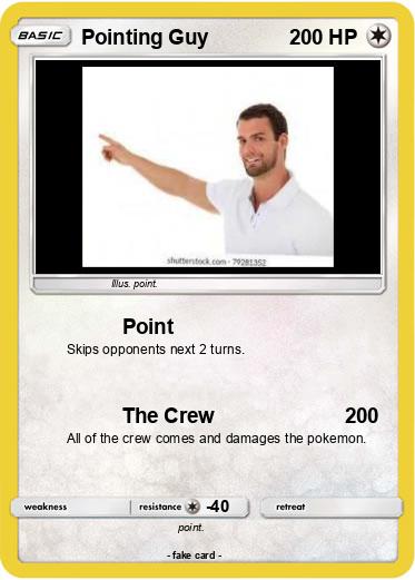Pokemon Pointing Guy