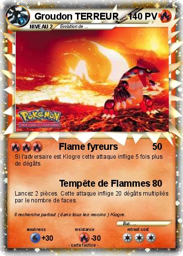 Pokemon Groudon TERREUR