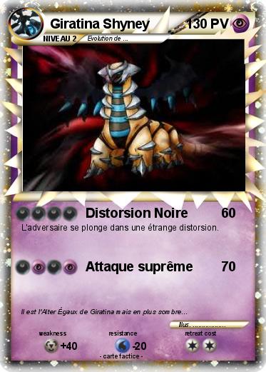 Pokemon Giratina Shyney