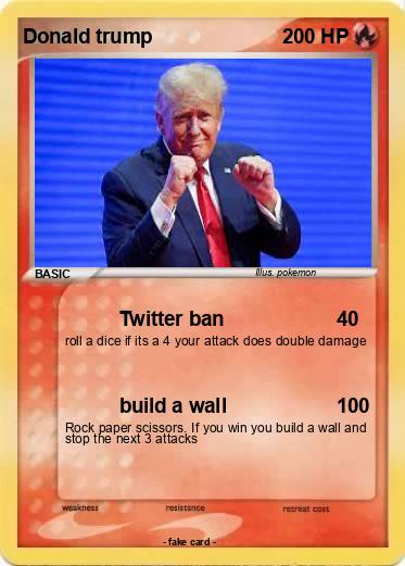 Pokemon Donald trump