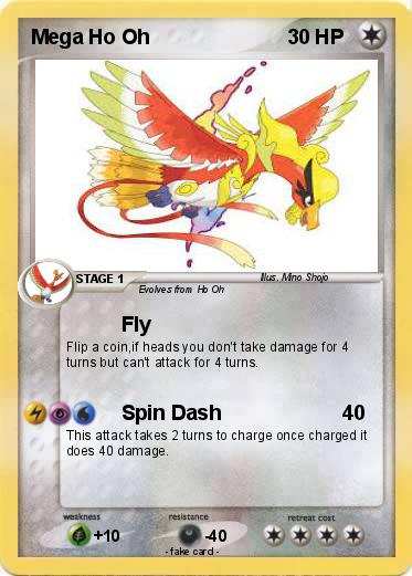 Pokemon Mega Ho Oh